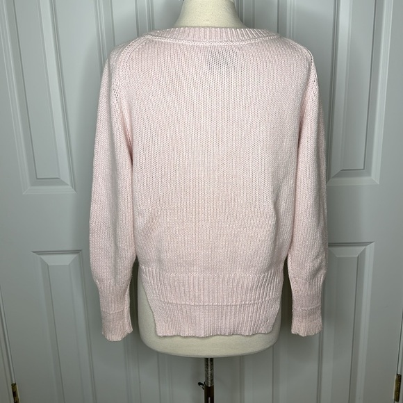 Brochu Walker Light Pink Cashmere Oversized Sweater SzSmall - Picture 4 of 8